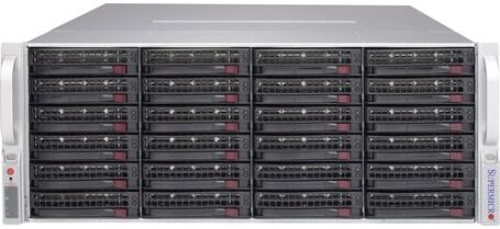 Supermicro CSE-847E1C-R1K23JBOD computer case Supporto Nero 1200 W (CSE-847E1C-R1K23JBOD)