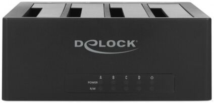 DeLOCK 63930 docking station per unità di archiviazione USB 3.2 Gen 1 (3.1 Gen 1) Type-B Nero (63930)