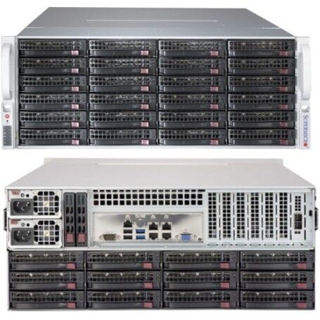 Supermicro CSE-847BE2C-R1K23LPB computer case Supporto Nero 1200 W (CSE-847BE2C-R1K23LPB)