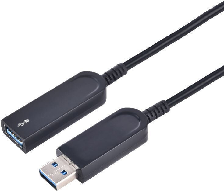 Microconnect USB3.0AAF15AOP cavo USB 15 m 3.2 Gen 1 (3.1 1) A Nero [USB3.0AAF15AOP]