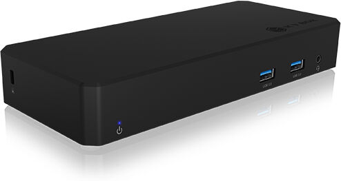 ICY BOX IB-DK2254AC Cablato USB 3.2 Gen 2 (3.1 2) Type-C Nero [IB-DK2254AC]