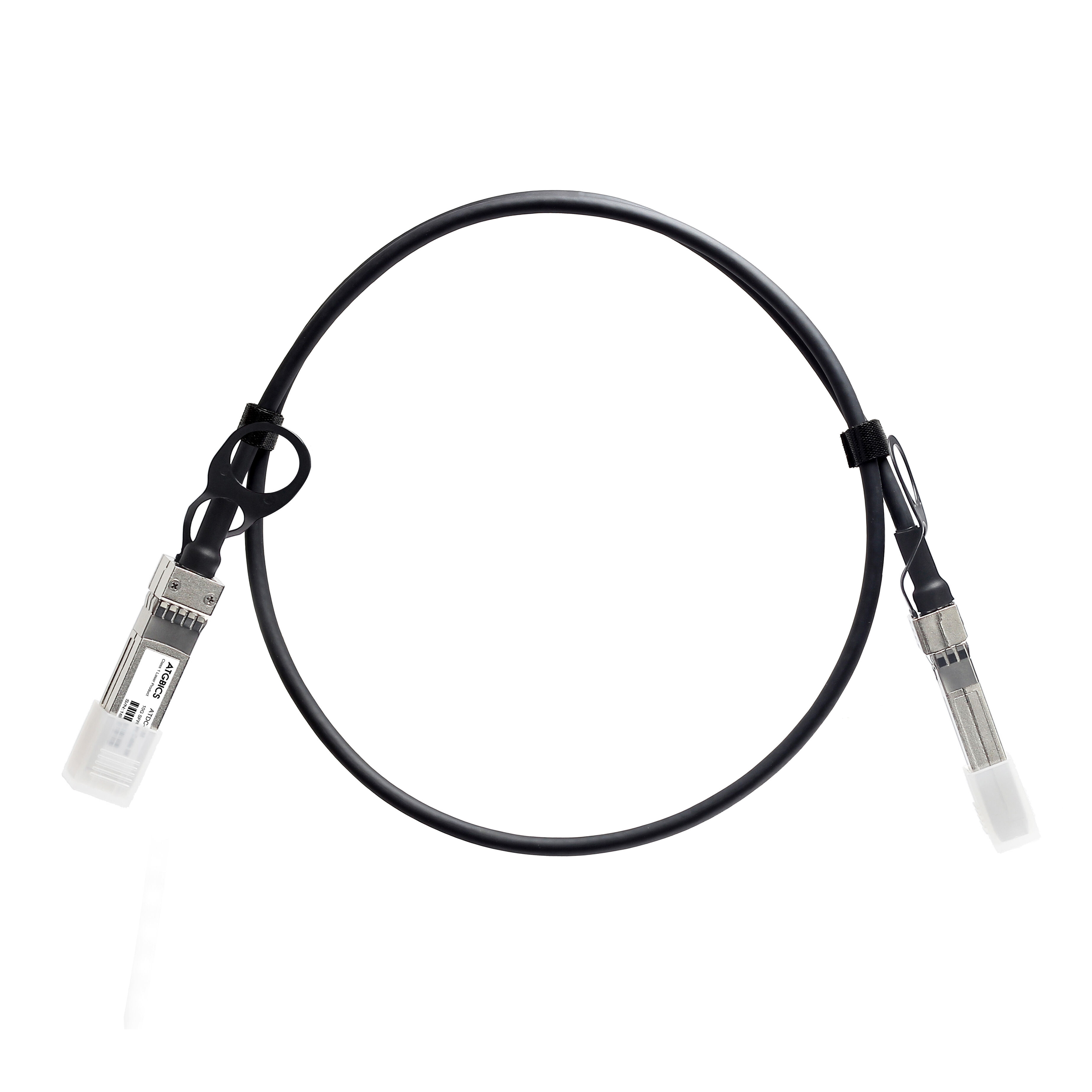 ATGBICS Cavo a fibre ottiche  10G-SFPP-TWX-P-0308-C InfiniBand/fibre optic cable 3 m SFP+ Nero [10G-SFPP-TWX-P-0308-]