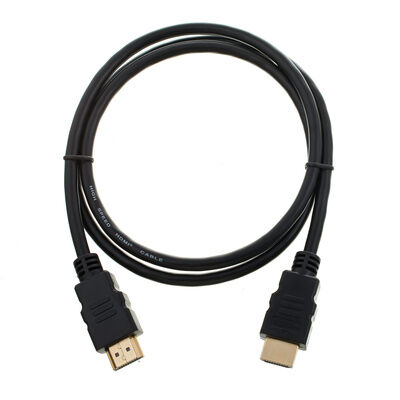 the sssnake HDMI 2.0 Cable 1m Black
