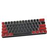 Tsung Pudding Keycaps,61 Keycaps PBT Keycaps Volledige Key Set Dubbele Shot PBT Gaming Keycaps voor MX Cherry Mechanisch Toetsenbord (alleen Verkoop Keycaps)