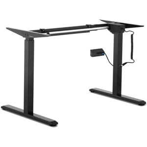 FROMM & STARCK Fromm&starck - Electric Sit-Stand Desk Frame Standing Height-Adjustable Desk Frame 80kg Black