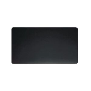Durable Desk Mat Contoured Edge 650 x 520mm Black 7103/01