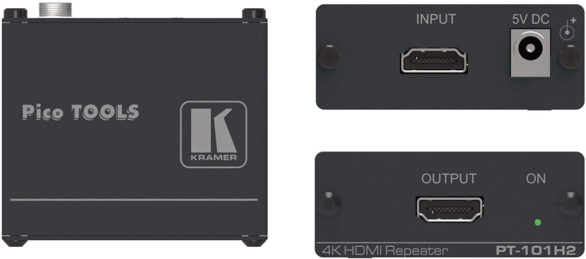 Kramer PT-101H2 4K HDR HDMI–Repeater