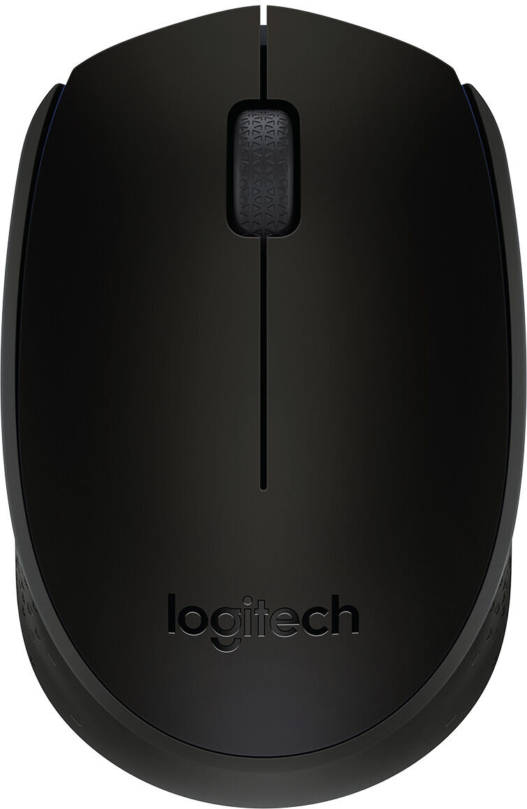 Logitech M171 Maus, kabellos, Geeignet für Rechts- und Linkshänder, schwarz