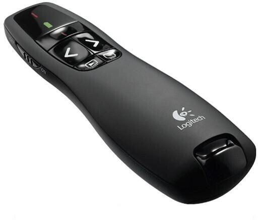 Logitech R400 Presenter Laserpointer, 2,4GHz, 15m