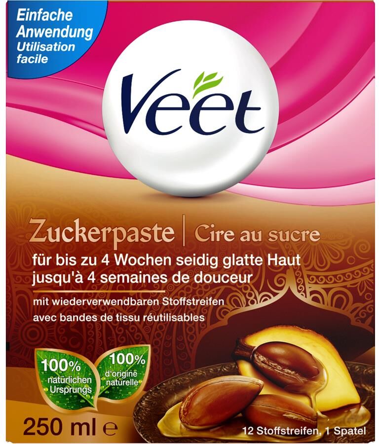 Veet Zuckerpaste mit Argan Öl Rasierer & Enthaarungstools 250.0 ml Damen