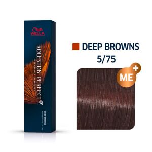Wella Koleston Perfect Deep Browns 5/75 Hellbraun Braun Mahagoni, 60 ml