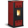 Extraflame Serafina LUX Evo Bordeaux 8.0 kW Pelletöfen belüftet A+ Fernbedienung ausgeschlossen Keramic