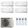 Daikin Quadri Split 9000+9000+9000+12000 4MXM80A FTXM25R FTXM25R FTXM25R FTXM35R Klimaanlagen Perfera FTXM-R Alexa Google