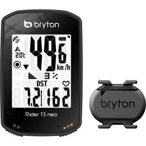 bryton Rider 15C Neo GPS Cycle Computer Bundle - Black - Unisex - Size: One Size