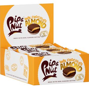 Pip & Nut Dark Chocolate Almond Butter Cups (15 x 34g) - Unisex - Size: 15 x 34g