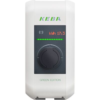KEBA KeContact P30 x-series GREEN EDITION 128.779 Wallbox - Wandladestation KEBA KeContact P30 x-series GREEN EDITION 128.779 Wallbox - Wandladestation