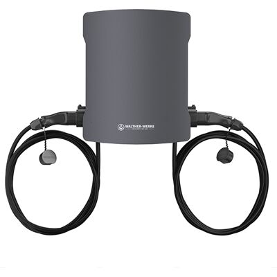 Walther-Werke smartEVO duo + 98603310E Wallbox Grau Walther-Werke smartEVO duo + 98603310E Wallbox Grau