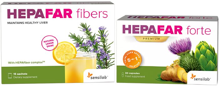 Sensilab Hepafar Leber Detox [15-Tage-Paket]