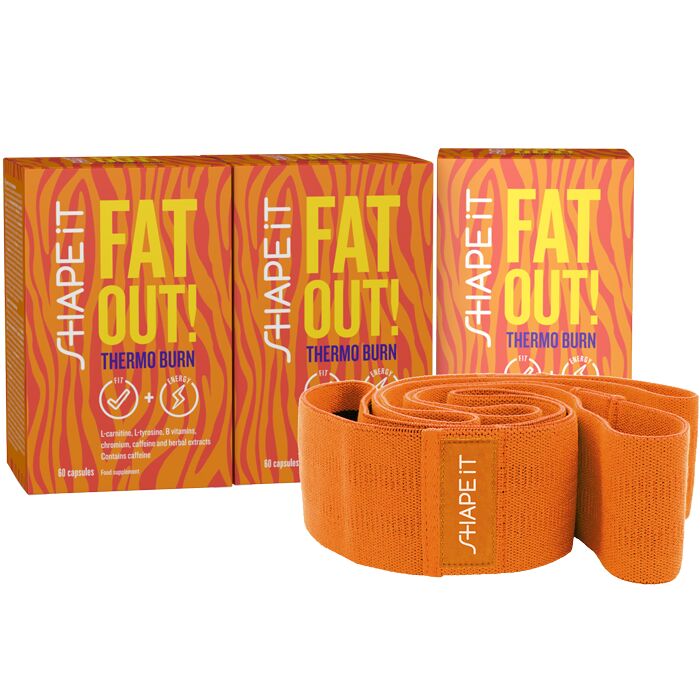 Sensilab 3x Fat Out! Thermo Burn mit GRATIS Fitnessband