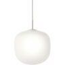 Muuto - Rime Pendelleuchte Ø 37 cm, opal / grau