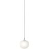 Muuto - Rime Pendelleuchte Ø 12 cm, opal / grau