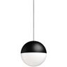 Flos - String Light Pendelleuchte, Kugelkopf, Kabellänge: 12 m, schwarz