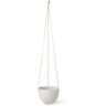 ferm LIVING - Speckle Hänge-Blumentopf, Ø 20,5 x H 14,5 cm, off-white