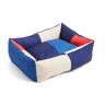 HAY - Hundebett, M, rot / blau