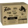 Jumbopack Felix "So gut wie es aussieht" Gelee 120 x 85 g - Fisch Mix II (Thunfisch, Lachs, Kabeljau, Scholle)