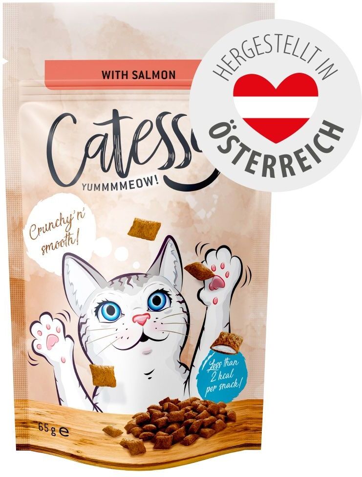 Catessy Knabber-Snacks 65 g - mit Rind & Malz