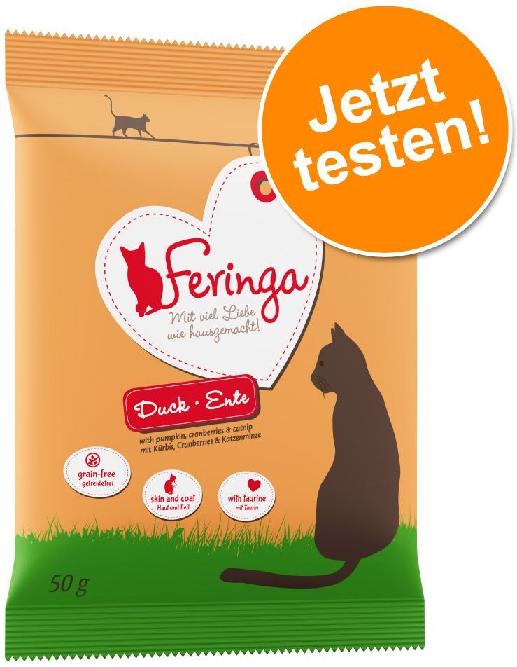 Feringa Trockennahrung 50 g zum Probierpreis! - Adult Ente