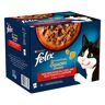 Felix "Sensations" Pouches 24 x 85 g - Geschmacksvielfalt vom Land in Sauce