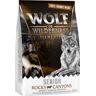 Probierpackung - Wolf of Wilderness Trockenfutter für Hunde - SENIOR Rocky Canyons Freiland-Rind (Single Protein, 300 g)