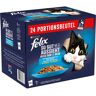 Felix "So gut wie es aussieht" Pouches 24 x 85 g - Kabeljau, Lachs, Thunfisch, Scholle