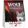 Probierpackung - Wolf of Wilderness Trockenfutter für Hunde - Fiery Volcanoes - Lamm (Single Protein, 300 g)