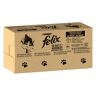 Jumbopack Felix "So gut wie es aussieht" Gelee 120 x 85 g - Fleisch Mix II (Rind, Lachs, Huhn, Thunfisch)
