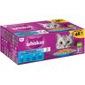 Jumbopack Whiskas 1+ Adult Frischebeutel 96 x 85 g - Fisch Auswahl in Gelee