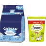 18 l Catsan Katzenstreu + 2 x 350 g Dreamies Katzensnacks zum Sonderpreis! - Hygiene plus Katzenstreu + Katzensnacks mit Thunfisch