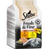 Megapack Sheba Fresh & Fine Frischebeutel 12 x 50 g - Huhn & Truthahn in Sauce