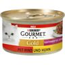 Gourmet Gold Raffiniertes Ragout 12 x 85 g - Rind und Huhn Duo