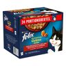 Felix "Sensations" Pouches 24 x 85 g - Geschmacksvielfalt vom Land in Gelee