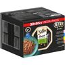 Multipack Sheba Varietäten Schälchen 64 x 85 g - Sauce Lover (Lachs, Thunfisch, Huhn, Ente)