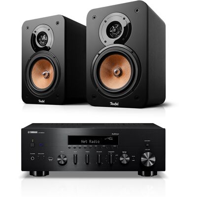 Teufel ULTIMA 20 + Yamaha R-N600A Schwarz Teufel ULTIMA 20 + Yamaha R-N600A Schwarz