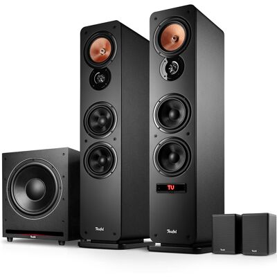 Teufel ULTIMA 40 AKTIV 3 Club Edition Surround Schwarz Teufel ULTIMA 40 AKTIV 3 Club Edition Surround Schwarz
