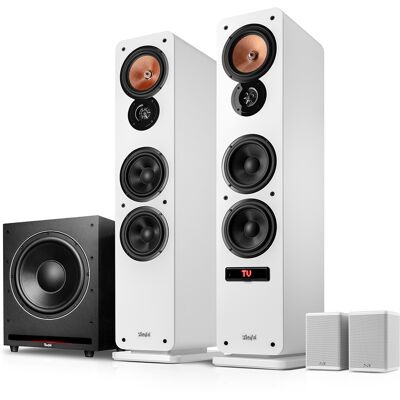 Teufel ULTIMA 40 AKTIV 3 Club Edition Surround Weiß Teufel ULTIMA 40 AKTIV 3 Club Edition Surround Weiß