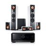 Teufel ULTIMA 40 Surround + Yamaha RX-V6A  Weiß