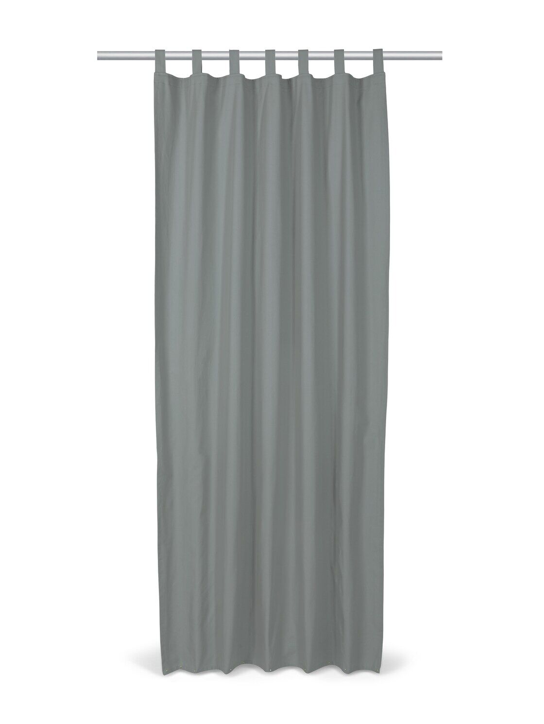 TOM TAILOR Schlaufenschal Vorhang Unifarben, grey, Größe: 140/255