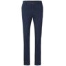 TOM TAILOR Herren Stretch Chino Slim, blau, Uni, Gr. 33/34, baumwolle