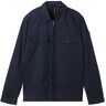 TOM TAILOR Herren Casual Jacke, blau, Uni, Gr. M, baumwolle