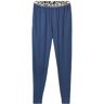 TOM TAILOR Herren Schmale Pyjamahose in Melange-Optik, blau, Melange Optik, Gr. 52,